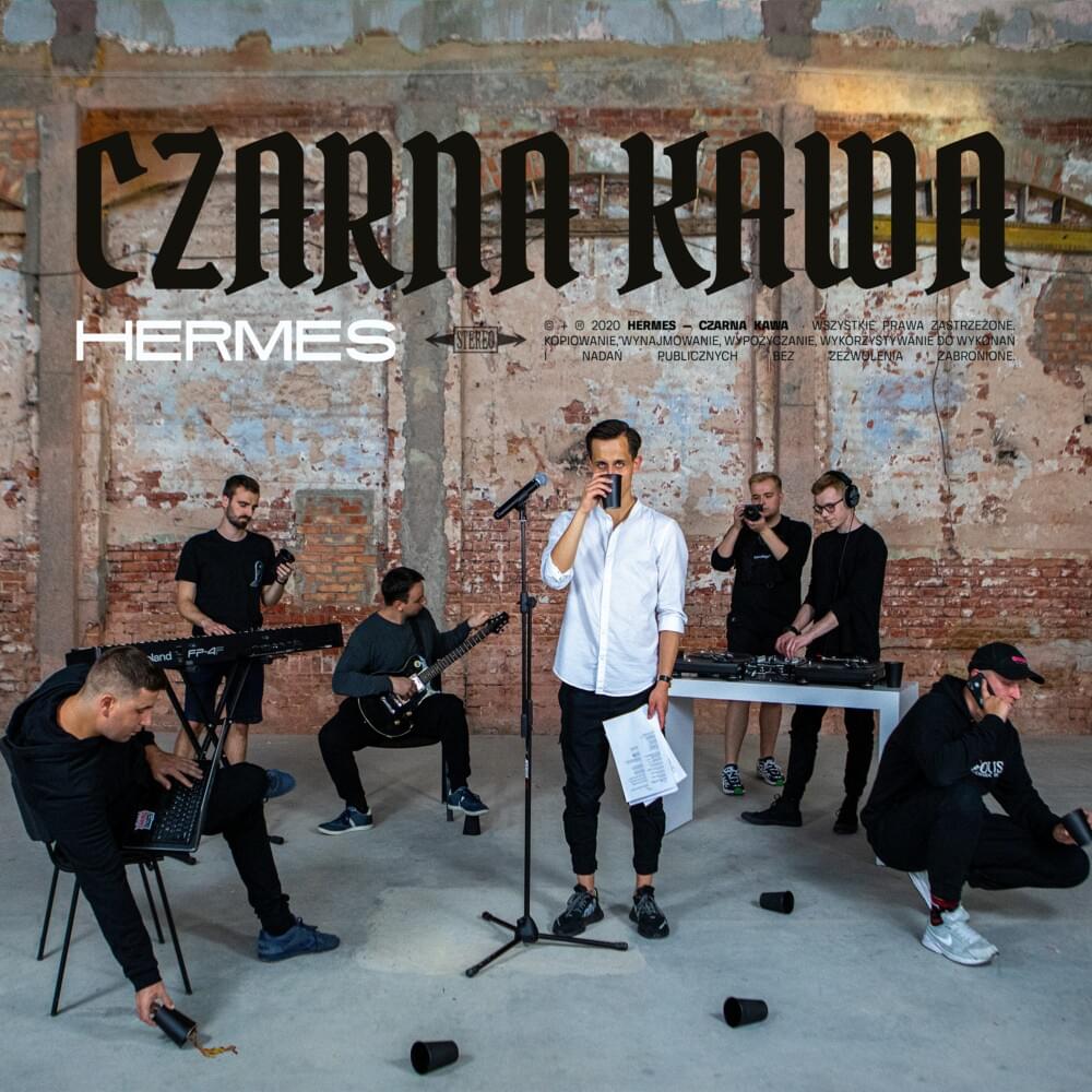 Hermes - Czarna kawa (okładka)