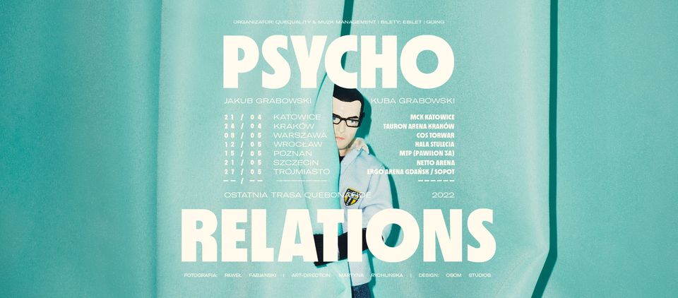 quebonafide psycho relations trasa