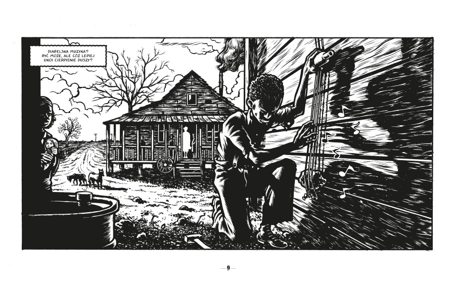 kadr z komiksu Love in vain