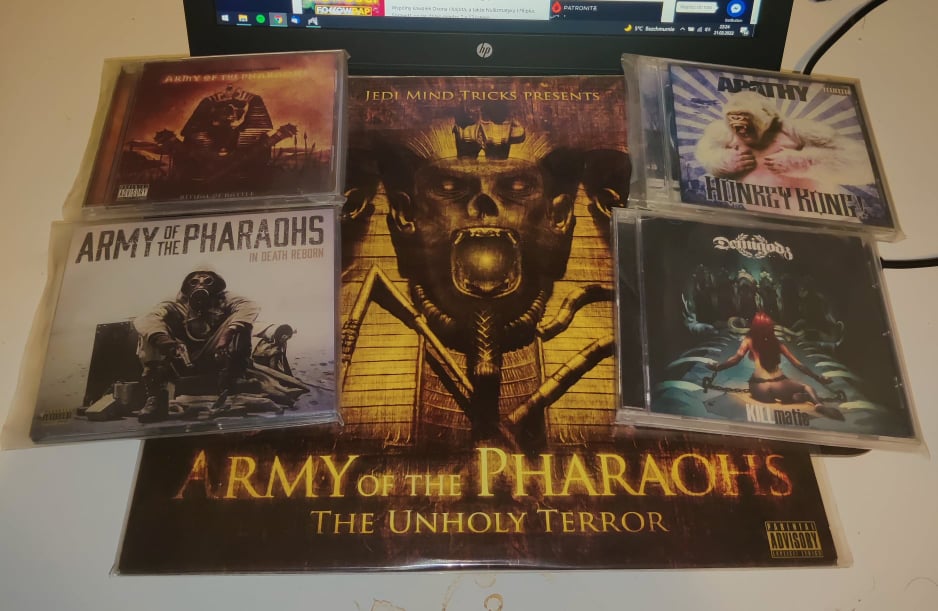 army of the pharaohs płyty