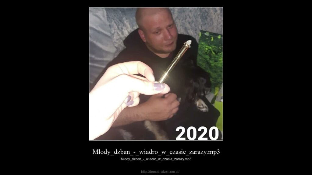 młody dzban wiadro w czasie zarazy