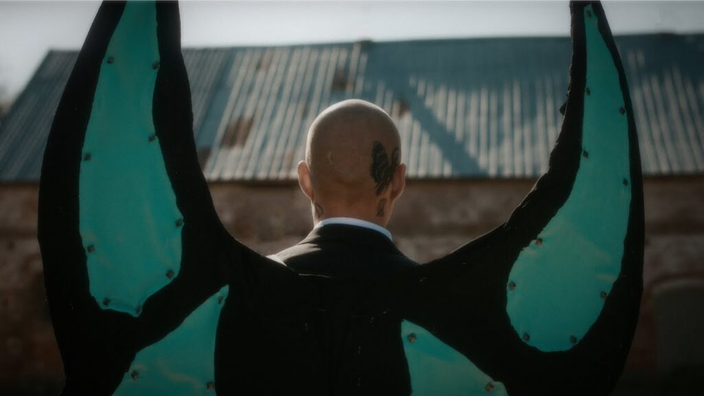 szpaku człowiek motyl