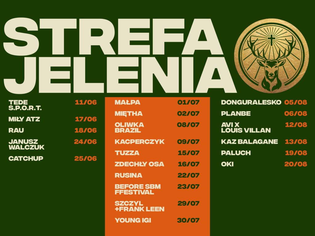 strefa jelenia lineup